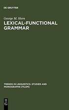 Lexical-Functional Grammar