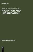 Migration and Urbanization: Models and Adaptive Strategies