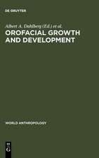 Orofacial Growth and Development