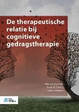 De therapeutische relatie bij cognitieve gedragstherapie