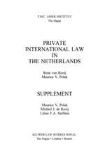 Private Intl Law in the Netherlands