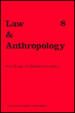 International Yearbook for Legal Anthropology, Volume 8