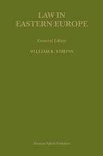 International and National Law in Russia and Eastern Europe: Essays in honor of <i>George Ginsburgs</i>