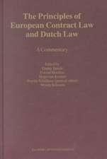 The Principles of European Contract Law and Dutch Law: A Commentary