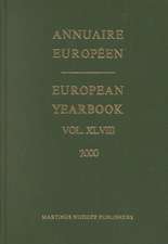 European Yearbook / Annuaire Européen, Volume 48 (2000)