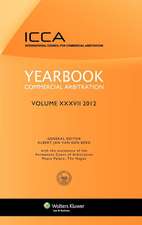 Yearbook Commercial Arbitration Volume XXXVII 2012