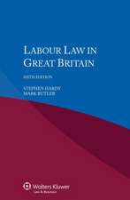 Labour Law in Great Britain, 6th Edition