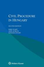 Civil Procedure in Hungary