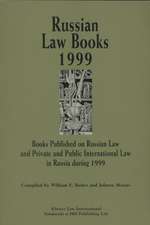 Russian Law Books 1999