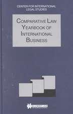 Comparative Law Yearbook of International Business 2000