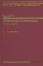 Government Procurement in the Wto