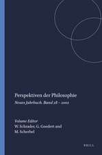 Perspektiven der Philosophie: Neues Jahrbuch. Band 28 – 2002