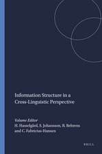 Information Structure in a Cross-Linguistic Perspective