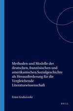 Methoden und Modelle der deutschen, französischen und amerikanischen Sozialgeschichte als Herausforderung für die Vergleichende Literaturwissenschaft