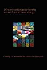 Discourse and language learning across L2 instructional settings