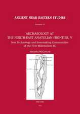 Archaeology at the North-East Anatolian Frontier, V: Iron Technology and Iron-Making Communities of the First Millennium BC