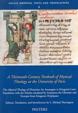 A Thirteenth-Century Textbook of Mystical Theology at the University of Paris