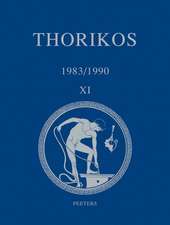 Thorikos 1983/1990: Rapport Preliminaire Sur Les 17e, 18e, 19e, 20e Et 21e Campagnes de Fouilles / Voorlopig Verslag Over de 17e, 18e, 19e