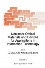 Nonlinear Optical Materials and Devices for Applications in Information Technology