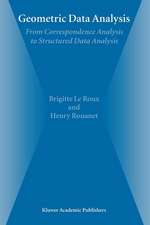 Geometric Data Analysis: From Correspondence Analysis to Structured Data Analysis