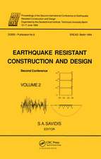 Earthquake resistant construction and design II, volume 2: Proceedings of the second international conference, Berlin, 15-17 June 1994, 2 volumes