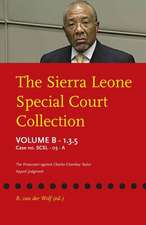 The Sierra Leone Special Court Collection: Appeal Judgment