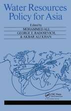 Water Resources Policy for Asia: Proceedings of the regional symposium on water resources policy in agro-socio-economic development, Dhaka, 4-8 August 1985