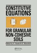 Constitutive Equations for Granular Non-Cohesive Soils