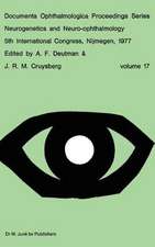 Neurogenetics and Neuro-Ophthalmology, 5th International Congress, Nijmegen, The Netherlands, 8-10 September, 1977