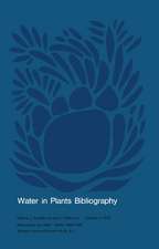 Water in Plants Bibliography, Volume 4, 1978