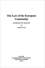 Law of the European Community Including the Eea Agreement