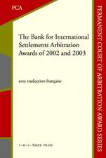 The Bank for International Settlements Arbitration Awards of 2002 and 2003