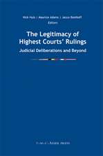 The Legitimacy of Highest Courts’ Rulings: Judicial Deliberations and Beyond