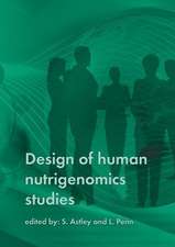 Design of human nutrigenomics studies