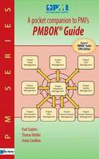 A Pocket Companion to PMI's PMBOK Guide