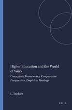 Higher Education and the World of Work