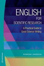 English for Scientific Research