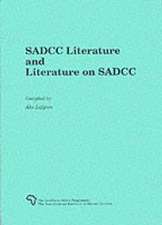 Sadcc Literature and Literature on Sadcc