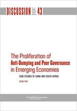 The Proliferation of Anti-Dumping and Poor Governance in Emerging Economies