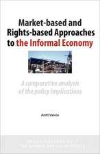 Market-Based and Rights-Based Approaches to the Informal Economy: A Comparative Analysis of the Policy Implications