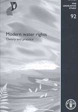 Modern Water Rights: Theory and Pratice