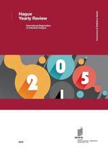 Hague Yearly Review - International Registrations of Industrial Designs - 2015