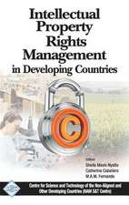 Intellectual Property Rights Management in Developing Countries/Nam S&t Centre: Ecological Concepts