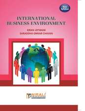 INTERNATIONAL BUSINESS ENVIRONMENT