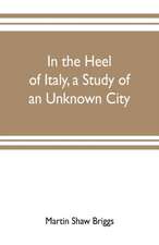 In the heel of Italy, a study of an unknown city