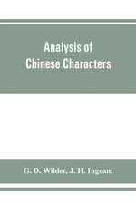 Analysis of Chinese characters