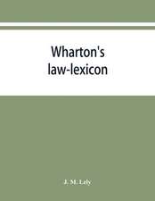 Wharton's law-lexicon