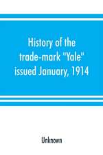 History of the trade-mark "Yale"