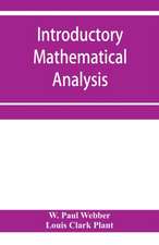 Introductory mathematical analysis