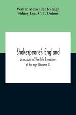 Shakespeare'S England